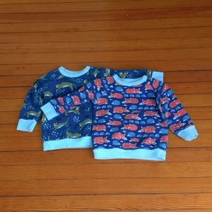 2 Winter Water Factory Sweatshirts